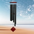thumbnail image 3 of Woodstock Wind Chimes Encore® Collection, Chimes of Earth, 37'' Black Wind Chime DCK37, 3 of 8