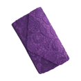 thumbnail image 4 of Women Shoulder Bag Portable Replacement Solid Color Stylish Girl Lightweight Durable Fashionable Banquet Rectangular Girls Envelope Pouch Clutches Purple, 4 of 9