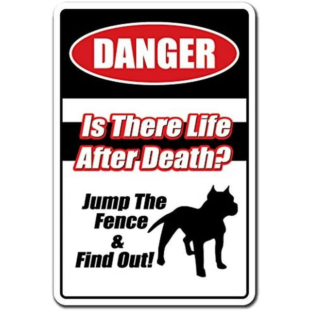 SignMission 8" X 12" Plastic Sign, Life After Death