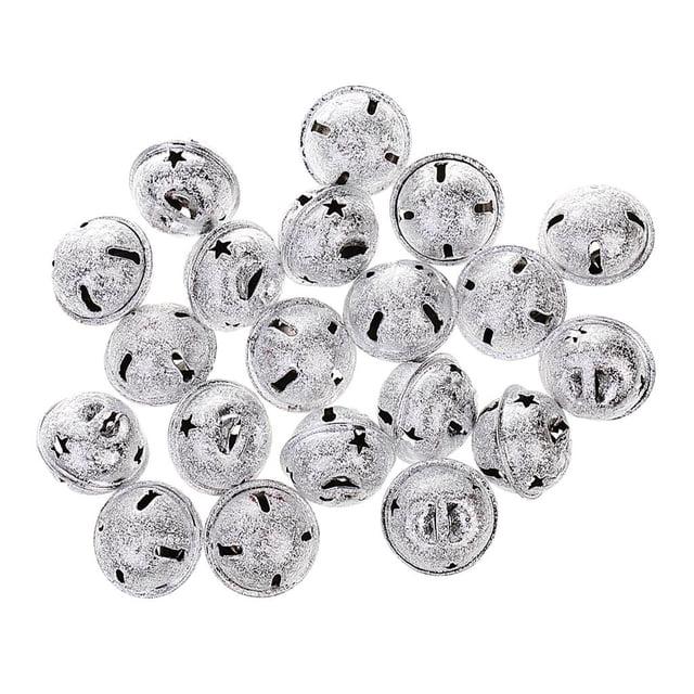 19 * 22mm 20pcs Cascabeles Campanas Bricolaje Decoración De Navidad Colgantes De Artesanía
