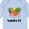 thumbnail image 4 of Inktastic Naples Florida Beach Vacation Boys or Girls Long Sleeve Baby Bodysuit, 4 of 5