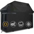 thumbnail image 2 of Fundas para barbacoa Funda para barbacoa impermeable Funda para barbacoa resistente al viento y al desgarro Funda para barbacoa con correas y bolsa de almacenamiento (145 x 61 x 117 cm), 2 of 6