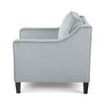 thumbnail image 5 of Noble House Milo Velvet Club Chair, Gray, 5 of 8