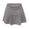 thumbnail image 4 of Ediodpoh Athletic Skirt Women Breathable Fitness Skirt for Yoga Running Tennis with Pocket and High Waist Women's Skirts Grey XL, 4 of 5