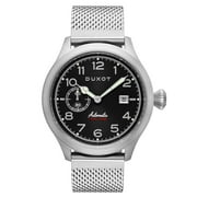 Duxot Men's Altius DX-2021-11 46mm Black Dial Leather Watch