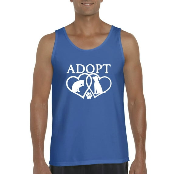 Artix - Men's Tank Top for Men, up to Men Size 3XL - Adopt Animal Rescue