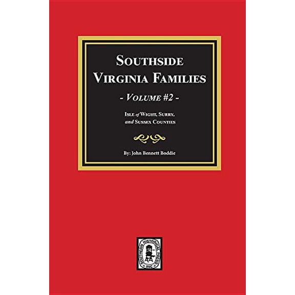 Southside Virginia Families, Vol. #2 (Paperback)