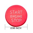 thumbnail image 4 of Xotic Tech Red Keyless Start Engine Stop Cover Trim for Audi A4 A5 S4 S5 Q5 Q7 A8 S8, 4 of 8