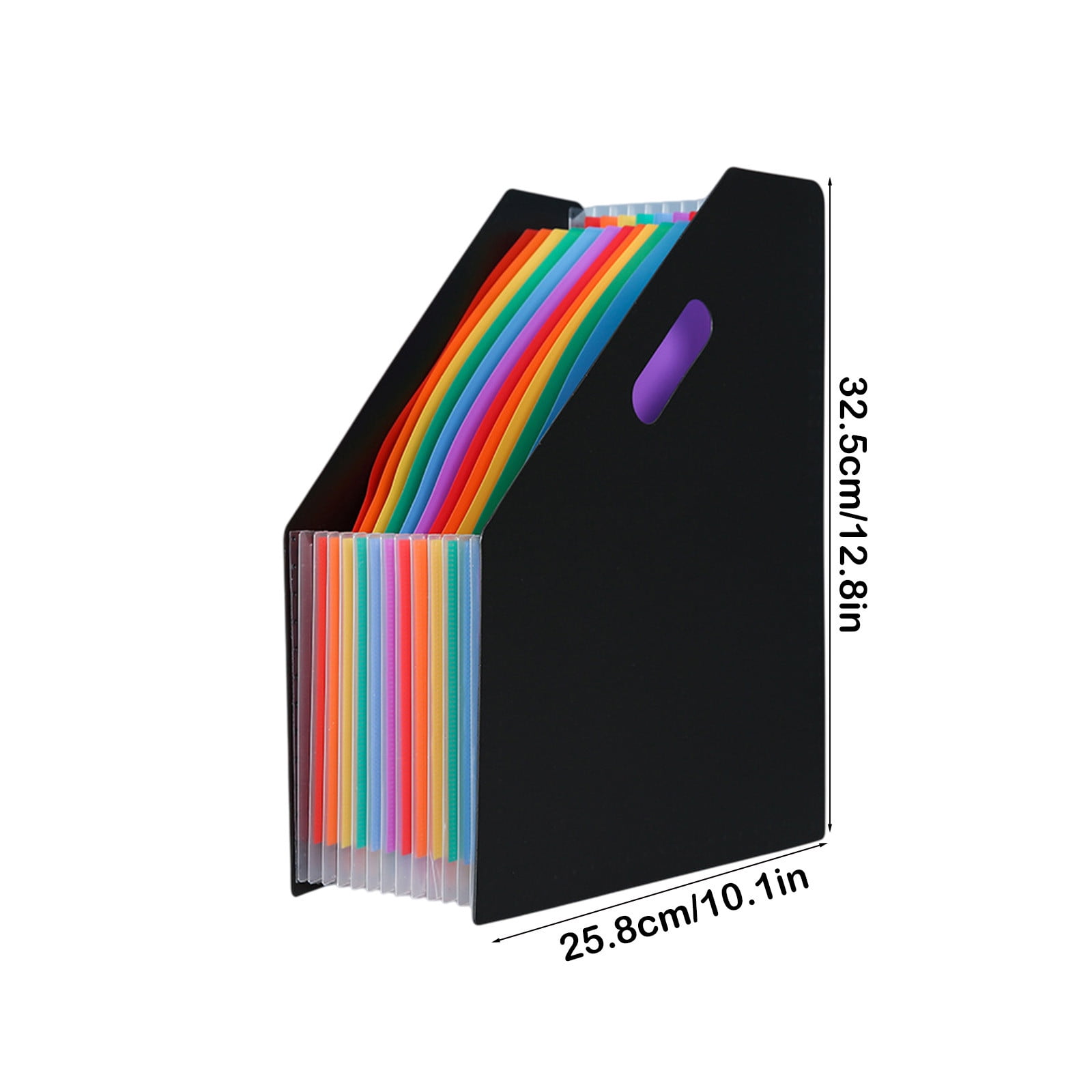 Specollect Clearance 3Pcs Plastic Magazine File Holder Vertical Binder Storage Organizer for Desk Sturdy Upright Desktop Magazine Organizer Folder Rack for Office School Home