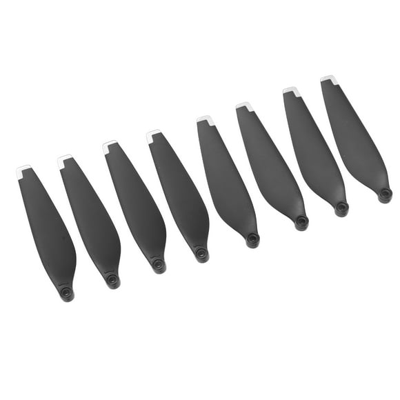Hélice 6030F, Rayures Double Face Hélices de Drone 75x17mm Matériau Plastique Facile à Remplacer pour Équipement UAV Embout Orange, Embout Argenté