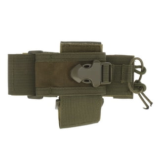 iGuerburn Tactical Radio Holder Duty Belt Accessories (ONLY Fits Belts Up  to 2''), Walkie Talkie Holder Radio Holster Clip Law Enforcement  Accessories