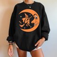thumbnail image 2 of Sudaderas con capucha estampadas de manga larga informales para mujer a la moda de Halloween Pompotops gfhjh1384, 2 of 5