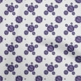 thumbnail image 1 of oneOone Georgette Viscose Violet Fabric Medical Sewing Material Print Fabric By The Yard 42 Inch Wide, 1 of 4