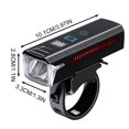 thumbnail image 4 of Tong High Powered Rechargeable Light Motion Sensor Front Light For Night Riding Commuting Cycling Headlamp With USB Charging, 4 of 6