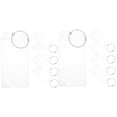 thumbnail image 4 of EIMELI 10 Sets Clear Card Sleeves Photo Trading Card Sleeves Card Protectors Transparent Cards Cover with Steel Wire, 4 of 8