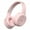 Pink, variant on Bdday Bluetooth Headphones Over Ear Wireless Headset with Microphone Hifi Stereo Foldable Lightweight Deep Bass for Travel Home Office Cellphone