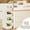 White, variant on Kitchen Appliances Christmas Gifts 3 piece household kitchen basket toy storage basket miscellaneous sorting storage basket thickened floor to ceiling multi-layer sandwich shelf New, Yellow