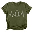 thumbnail image 5 of adviicd Hauts à Manches Courtes pour Femmes T-Shirt Graphique d'Été Mignon Manches Courtes Décontracté Ample Hauts pour Femmes AG,m, 5 of 5