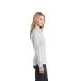 thumbnail image 3 of Port Authority L646 Ladies Stretch Poplin Shirt, White - Extra Large, 3 of 6