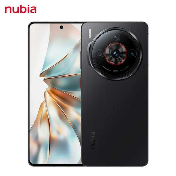 Nubia Smartphone Nubia Z60S Pro 5G Smartphone 6.78 Pulgadas 1.5k AMOLED Snapdragon 8 Gen 2 AI Photography 50MP Main 5100mAh 80W IP68 Modelo NX725J Negro