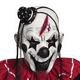 thumbnail image 1 of Máscara de payaso diablo de látex, máscara de terror, fantasma, máscara divertida y aterradora, accesorios de escape de cámara de Halloween, 1 of 5