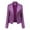 Purple, variant on Lindreshi Shackets for Women Fall Women Fashion Casual Comfortable Soild Long Sleeve Tops Jacket Outwear