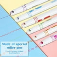 thumbnail image 4 of Surligneurs Courbes Différentes Formes Courbes Plume Surligneurs Courbes Colorés Stylos pour Cartes Bricolages Notes Lot de 6 Multicolore, 4 of 9