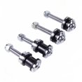 thumbnail image 1 of Kit De Accesorios De Acoplamiento Para Respaldo De Portaequipajes Sissy Bar De Montaje Desmontable De Liberación Rápida Para Harley Sportster Xl 883 1200 2004-2020, 1 of 5