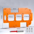 thumbnail image 1 of 3In1 Woodworking Hole Cutter Template Sockets Slotting Template Forcabinets Wall 7×6cm A, 1 of 9