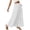White, variant on Diufon Long Skirts for Women Summer Fashion Boho Maxi Skirt A-Line Elastic High Waist Half Dress with Pockets