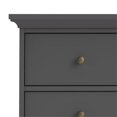 thumbnail image 5 of Allora 6 Drawer Engineered Wood Chest in Black Lead, 5 of 10