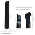 thumbnail image 4 of 6 Pcs Brush Nozzle Crevice Tool For 1 1/4 Inch & 1 3/8 Inch Hose, 4 of 5
