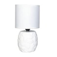 thumbnail image 1 of Céramique Lampe De Table Avec Abat-Jour (Eclipse) (Blanc), 1 of 1