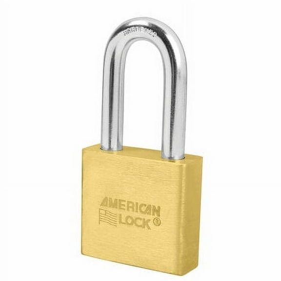 American Lock A5571 KD Brass Body Padlock, Keyed Different