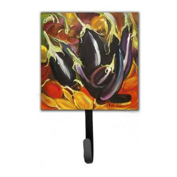 Eggplant Leash & Key Holder