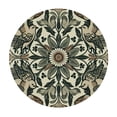 thumbnail image 2 of Nawypu  Fitted Round Tablecloth with Elastic Edge Wipe Clean  Flower  Table Cloth for Outdoor/Indoor Use, 2 of 7
