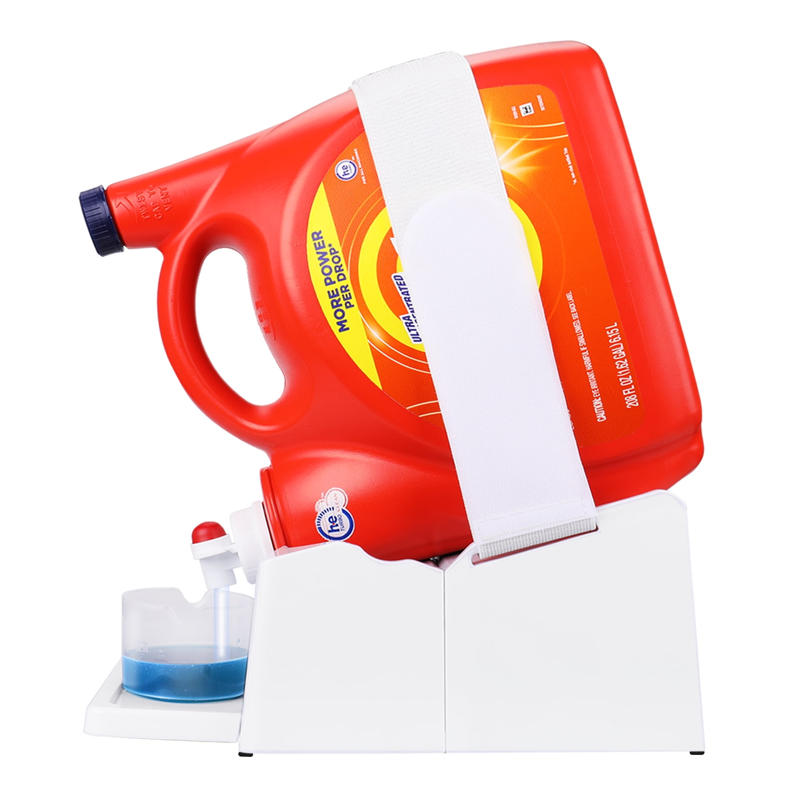 Laundry Detergent Holder Organizer and Drip Soap Cup Storage Tray for