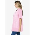 thumbnail image 3 of Woman Within Plus Size Lightweight Open Front Cardigan, 3 of 6