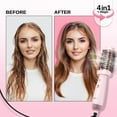 thumbnail image 6 of 4-in-1 Blow Dryer Brush & Hair Straightener - Ionic Hot Styler with for All Hair Types, 6 of 8