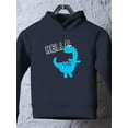 thumbnail image 3 of Hello Cute Kiddie Dino Hoodie Toddler -Image by Shutterstock,  5 Toddler, 3 of 4