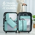 thumbnail image 5 of Livhil 6 Set Compression Packing Cubes for Suitcases, Suitcase Organizer, Packing Cubes for Travel Luggage Organizer Women Men, 5 of 7
