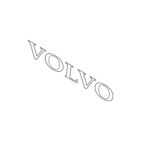 Genuine OE Volvo Nameplate - 31213612 Fits select: 2010-2017 VOLVO XC60, 2015-2020 VOLVO V60