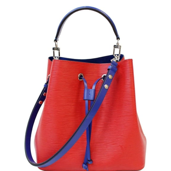 Pre-Owned LOUIS VUITTON Neonoe Epi Leather Shoulder Bag Coquelicot