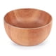 thumbnail image 3 of Natural Handmade Solid Wooden Bowl, Round Dining Room Bowl 13x6cm, 3 of 5