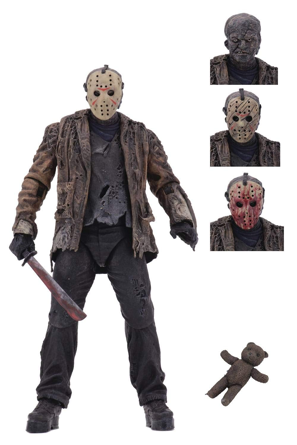 Friday the 13th Freddy vs Jason 7" Action Figure Ultimate Voorhees Model Kid Toy 
