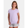 thumbnail image 2 of Reebok Girl's Legacy Short Sleeve Performance T-Shirt, Sizes 4-18, 2 of 6