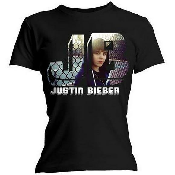 Justin Bieber T-Shirt Skinny pour Femme