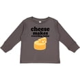 thumbnail image 3 of Inktastic Cheese Makes Everything Better Boys or Girls Long Sleeve Toddler T-Shirt, 3 of 5