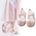 thumbnail image 2 of HUANBAI Toddler Baby Girl Shoes Breathable Shoes Floral Print Sandals Girl Sandals Baby Soft Soled Sandals Shoes For Unisex 4, 2 of 2