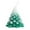 Green, variant on Festive Christmas Tree Candle Cedar Scented Holiday for Home Party Winter Celebration Seasonal Aroma